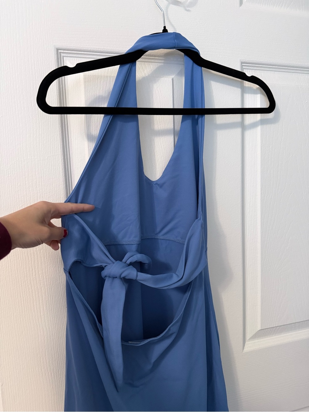 Patagonia Sky Blue Halter Dress - Picture 2 of 5
